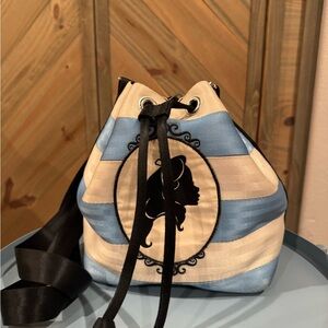 *RARE* HARVEYS DISNEY ALICE IN WONDERLAND PARK HOPPER BAG DRAWSTRING BUCKET
